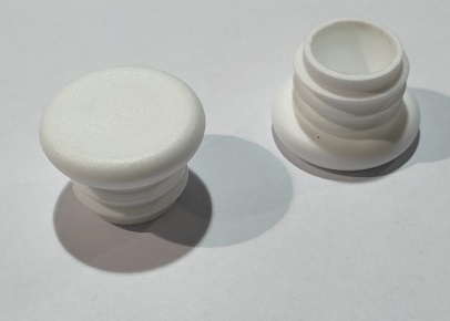 PLASTIC FEET, MATCH CAGE WHITE