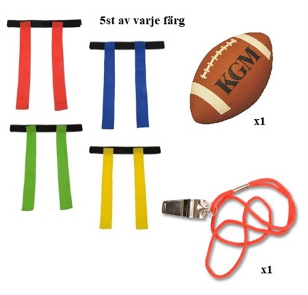 FLAGGFOTBOLL SET
